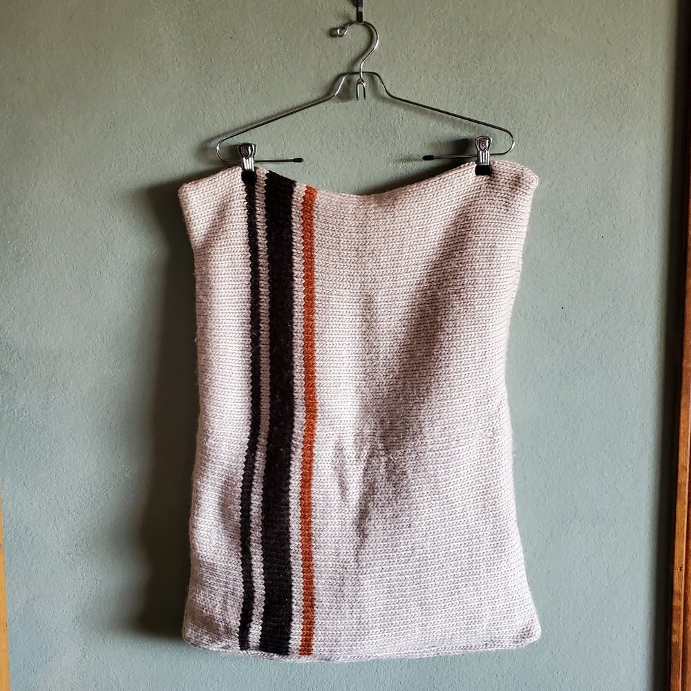 (2) Pillow Covers - Knit with cotton Liner